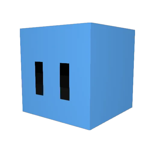 aandone19 Minecraft avatar head, 3D render