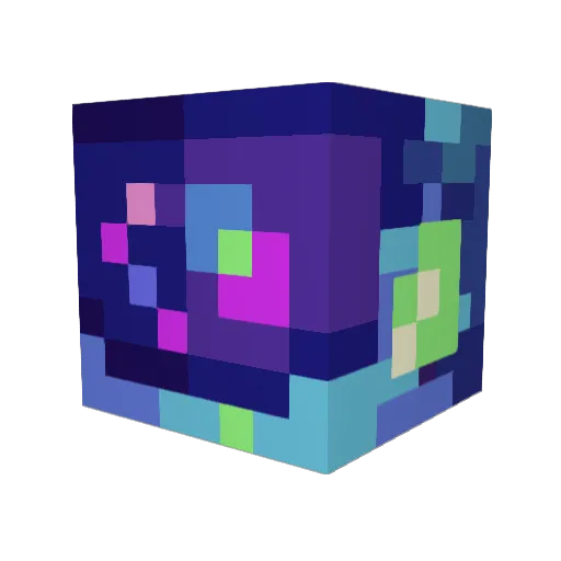 aanneey Minecraft avatar head, 3D render