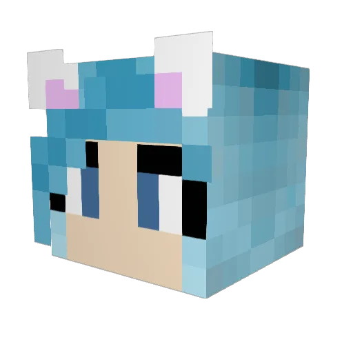 aapje012345 Minecraft avatar head, 3D render