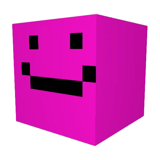 aar16 Minecraft avatar head, 3D render