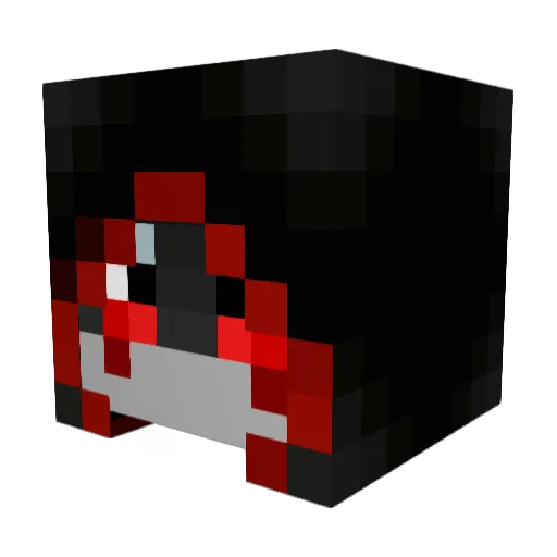 aaron88k Minecraft avatar head, 3D render