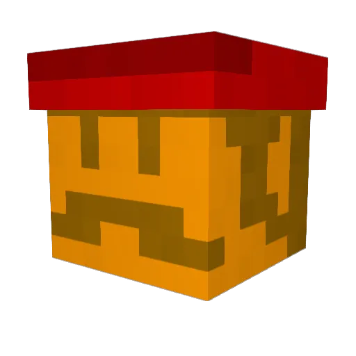 aaronanddad Minecraft avatar head, 3D render