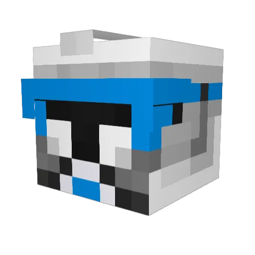 aaronhamou Minecraft avatar head, 3D render