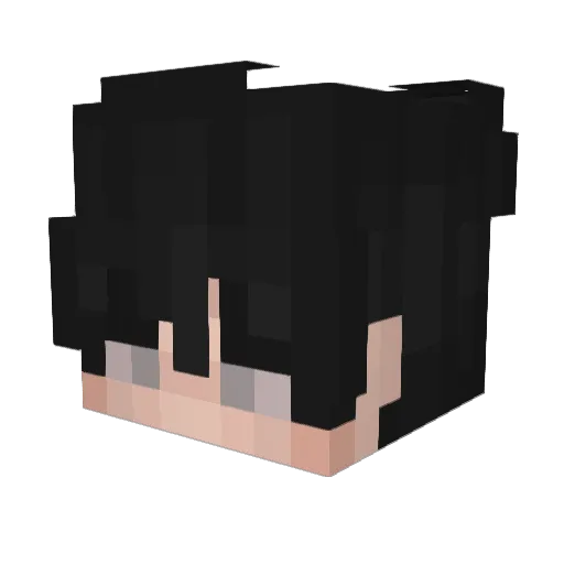 aaronmwha Minecraft avatar head, 3D render