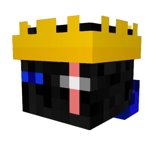 aaronwf2005 Minecraft avatar head, 3D render