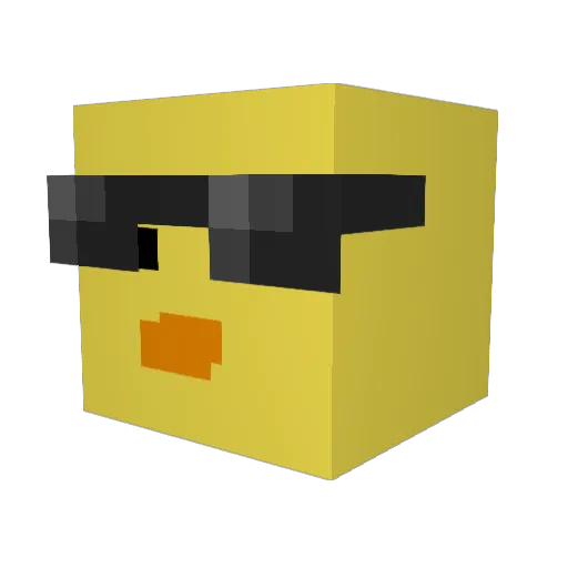 aaroskillerpro Minecraft avatar head, 3D render