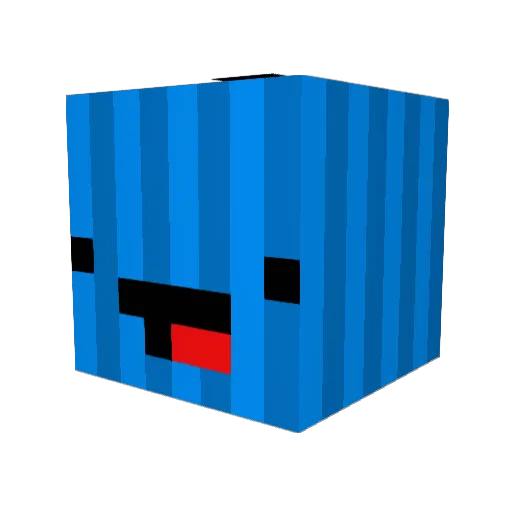 aarrmmiinnzz Minecraft avatar head, 3D render