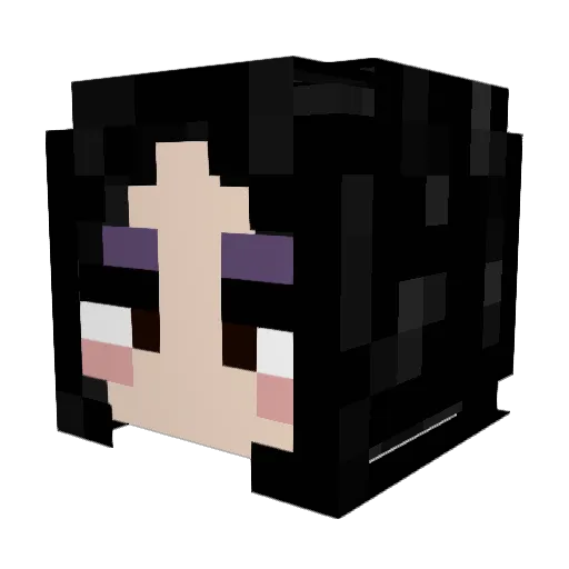 aarrppi Minecraft avatar head, 3D render