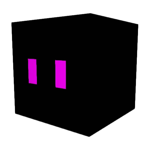 aaruu Minecraft avatar head, 3D render