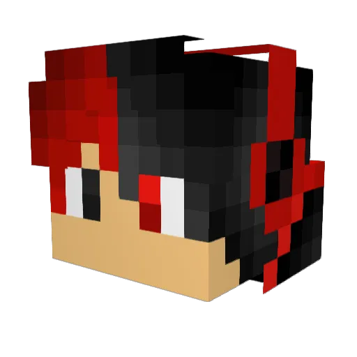 aarymonkey Minecraft avatar head, 3D render