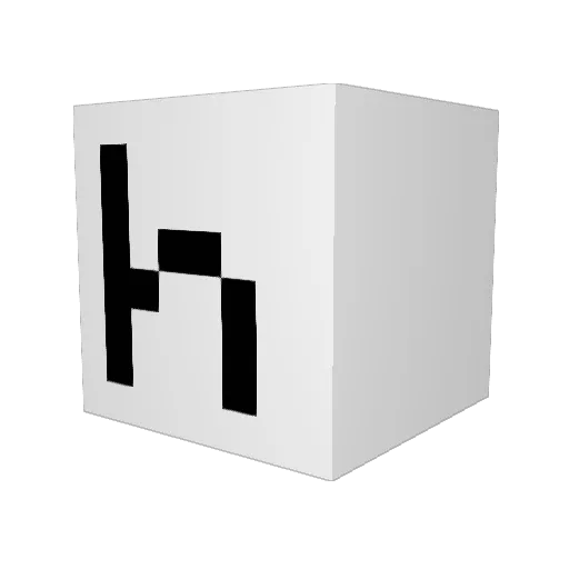 aavaan Minecraft avatar head, 3D render