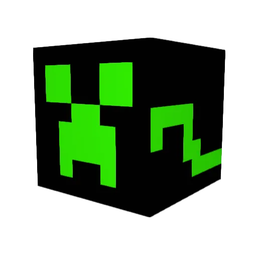 aaviles Minecraft avatar head, 3D render