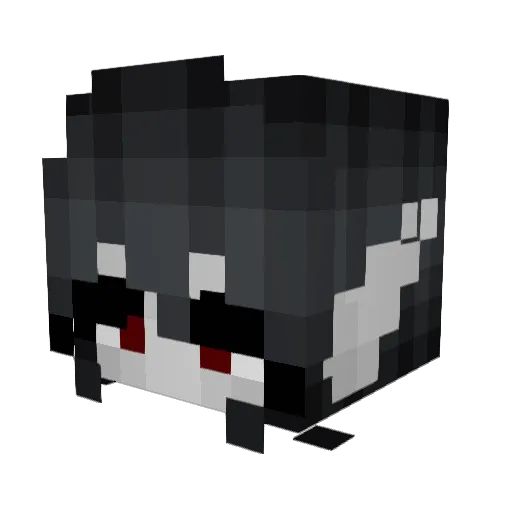 aaz348 Minecraft avatar head, 3D render