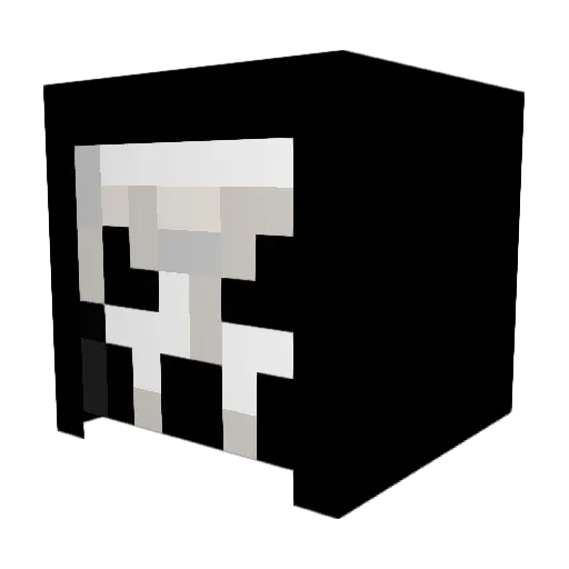 abCdlucCc Minecraft avatar head, 3D render