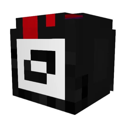 abD_PROD Minecraft avatar head, 3D render