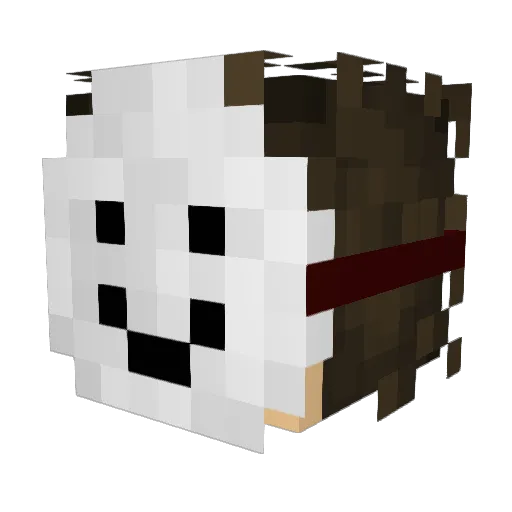 abakuanama65 Minecraft avatar head, 3D render