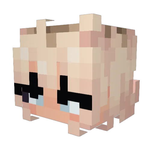 abarry101 Minecraft avatar head, 3D render