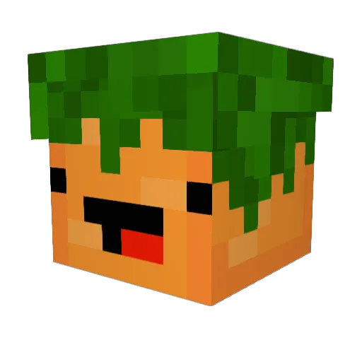 abbeh625 Minecraft avatar head, 3D render