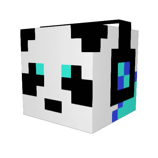 abbethea2 Minecraft avatar head, 3D render
