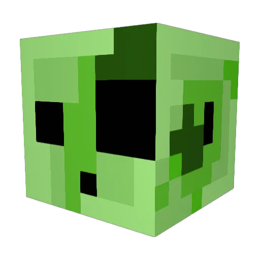 abby1kenobi Minecraft avatar head, 3D render