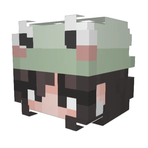 abbyb1003 Minecraft avatar head, 3D render