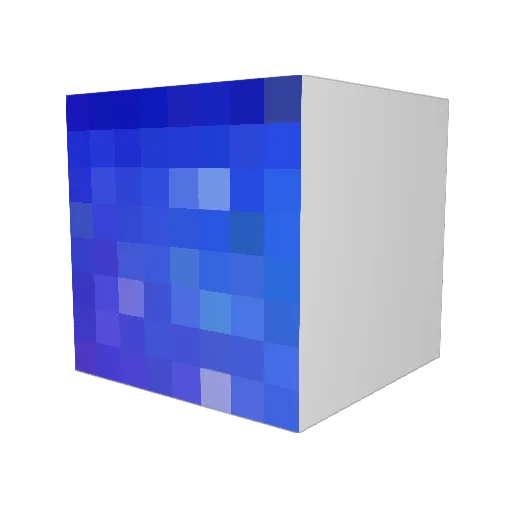 abbycoves Minecraft avatar head, 3D render