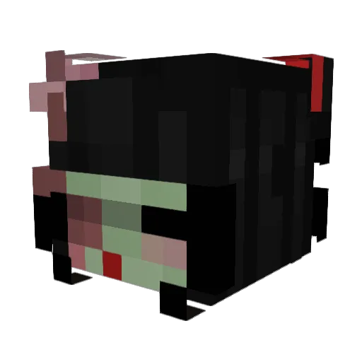 abbyisepic48 Minecraft avatar head, 3D render
