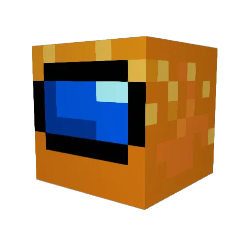 abbysannoying Minecraft avatar head, 3D render
