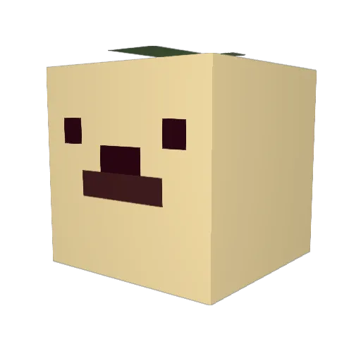 abbyshoe10 Minecraft avatar head, 3D render