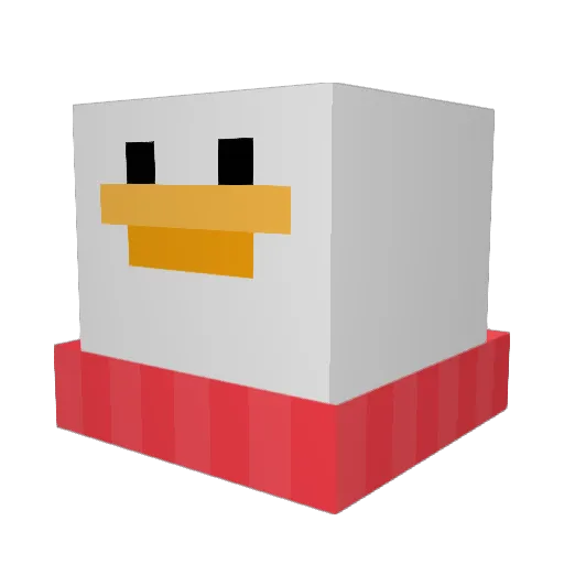 abbysue0112 Minecraft avatar head, 3D render