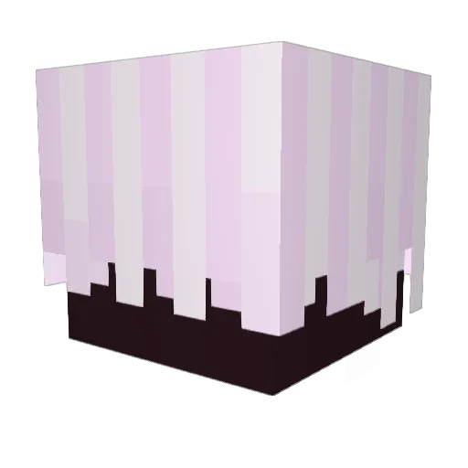abced123 Minecraft avatar head, 3D render