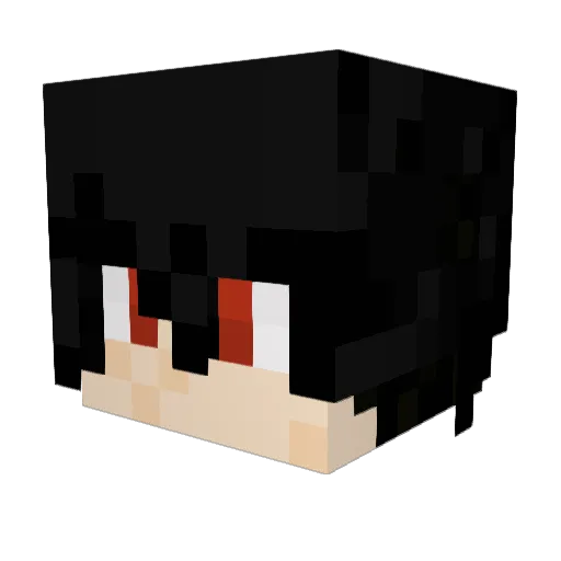 abcgraffiti Minecraft avatar head, 3D render