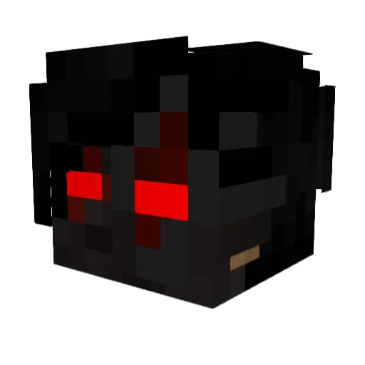 abddullah Minecraft avatar head, 3D render