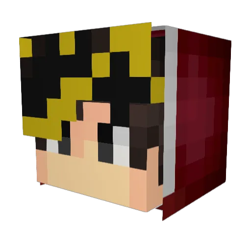 abden321 Minecraft avatar head, 3D render