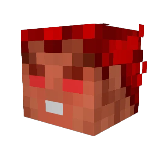 abdo2013 Minecraft avatar head, 3D render
