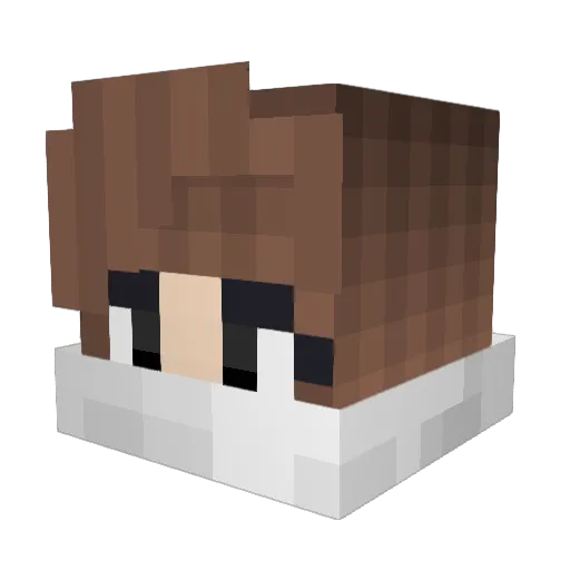 abdulcp3 Minecraft avatar head, 3D render