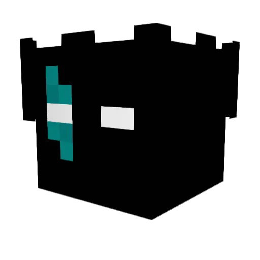 abdullahkn Minecraft avatar head, 3D render