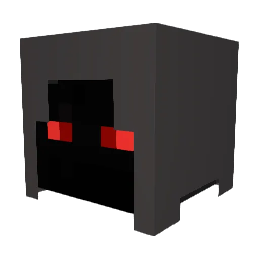 abelha1 Minecraft avatar head, 3D render