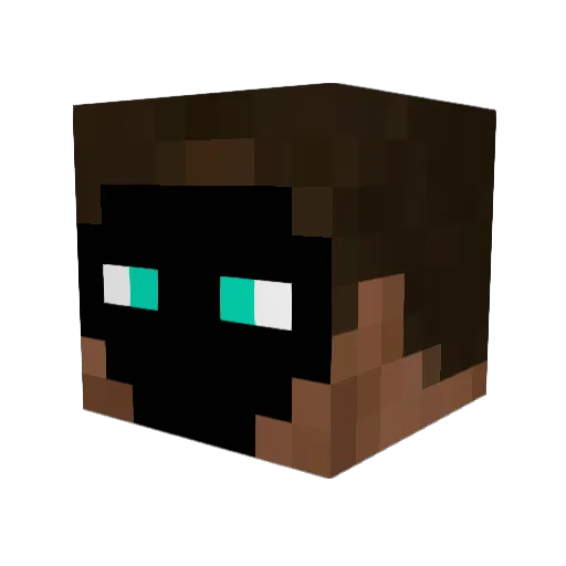 abenelson3 Minecraft avatar head, 3D render