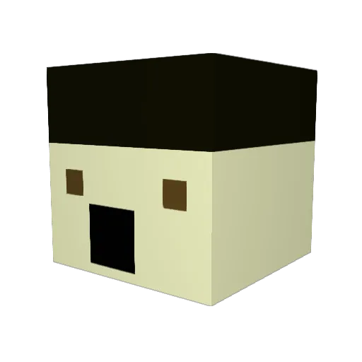 abfiaosihd Minecraft avatar head, 3D render