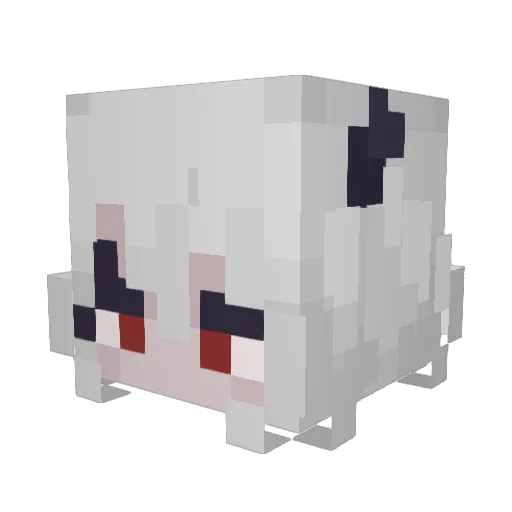 abi1223 Minecraft avatar head, 3D render