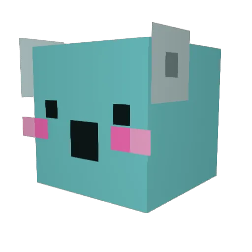 abi2531 Minecraft avatar head, 3D render