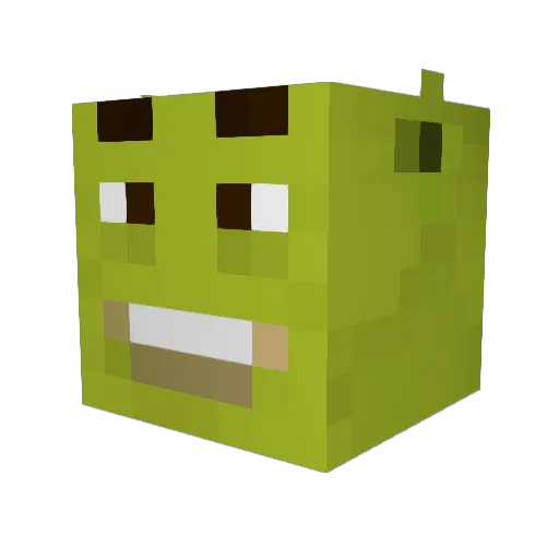 abichuela777 Minecraft avatar head, 3D render