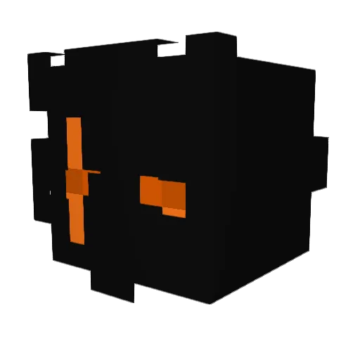 abigbadw0lf Minecraft avatar head, 3D render