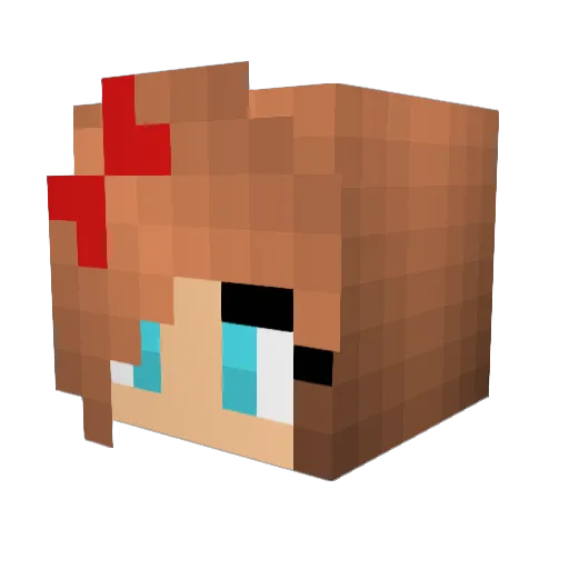 abkim93 Minecraft avatar head, 3D render