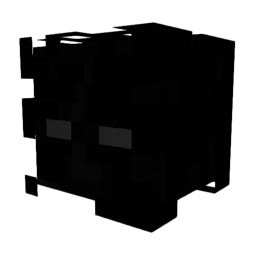 ablings Minecraft avatar head, 3D render
