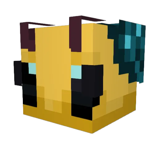 abmosli Minecraft avatar head, 3D render