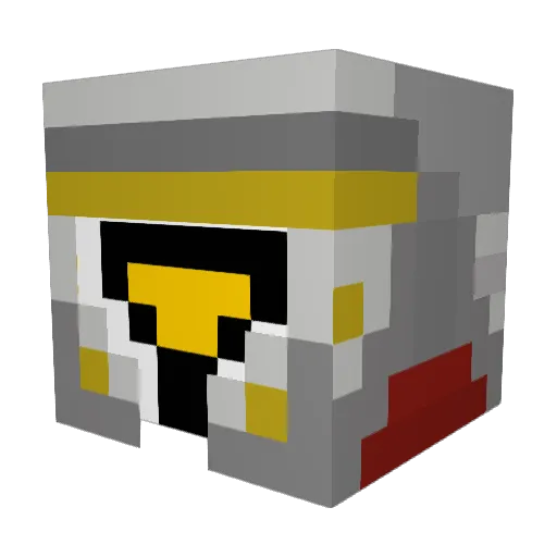 abnormalpencil Minecraft avatar head, 3D render