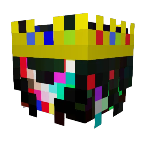 abo9al7 Minecraft avatar head, 3D render
