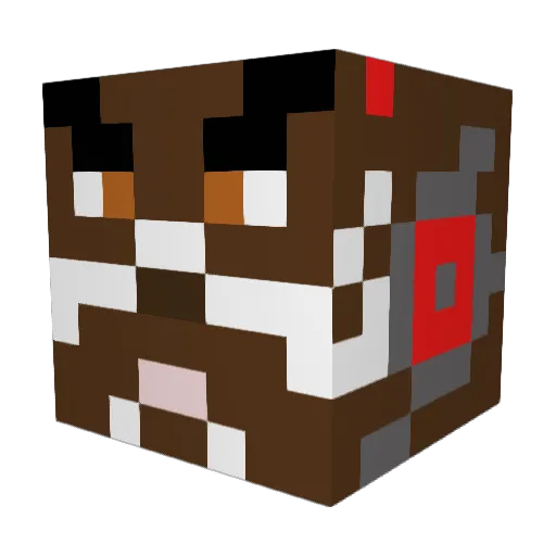 aboda7m11 Minecraft avatar head, 3D render